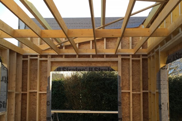 Construction ossature bois