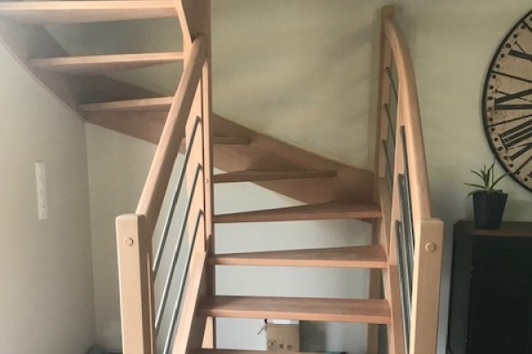 Fabrication escalier Manche