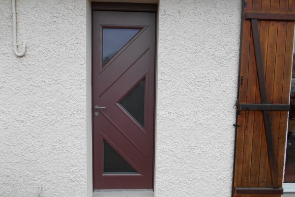 Porte d'entrée - menuiserie Jean Luc Noel